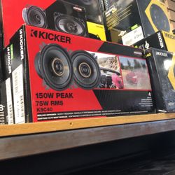 Kicker 4 Inch Speakers Ksc40 On Sale For 69.99