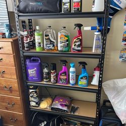 Utility Rack Shelf, Shelving Units for Storage Pantry Closet, 5-Tier, 35.5" W x 15.8”D x 72”H