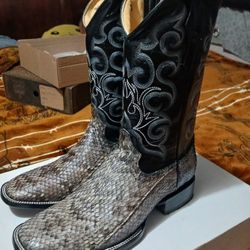 Rattle Snake Western Diamond Back Boots 
