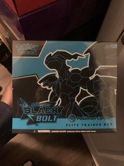 Pokémon Elite Trainer Box Black Bolt 