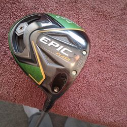 Callaway epic flash driver and head cover