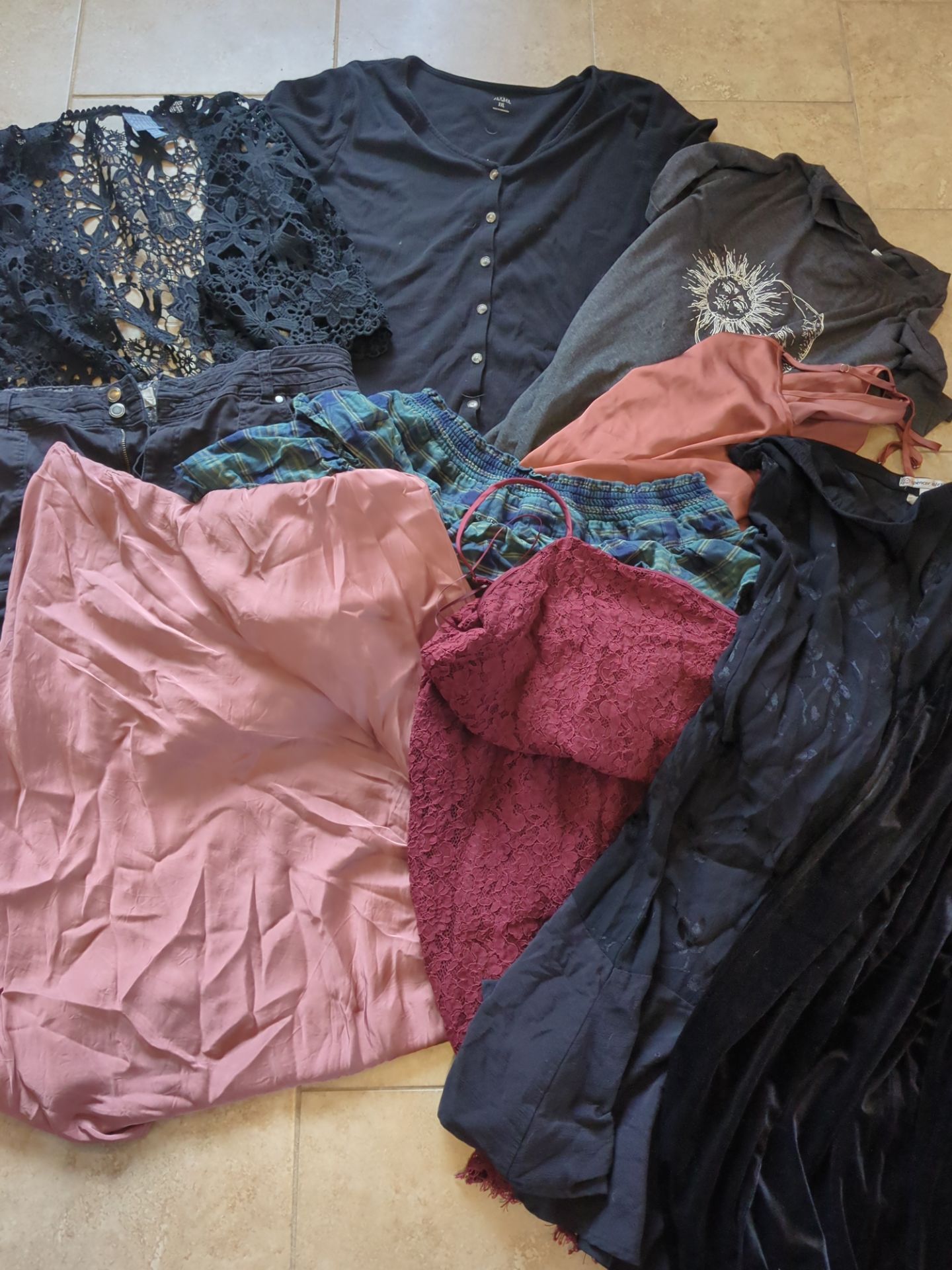 Whimsy goth/witchy clothing bundle