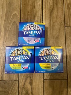 Tampax pearl All For $20