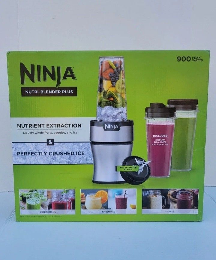 Ninja Nutri-blender+ Nutrients Extractor & Perfectly Crushed Ice 900watts *New