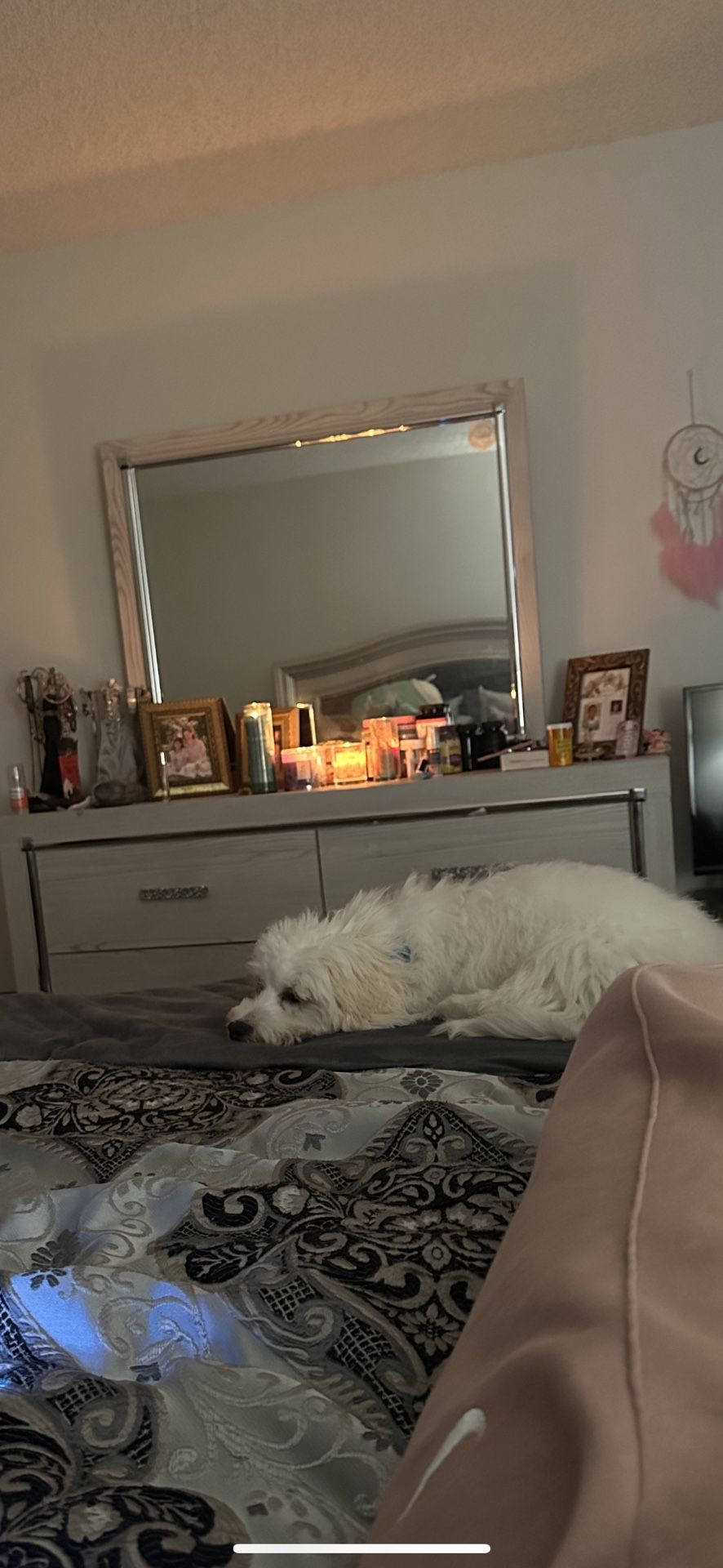 Dresser And Mirror From Ashley Furniture Matching King Bed frame Available