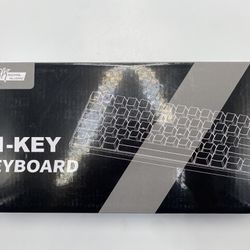 Royal Kludge 61-Key Keyboard RK61 Tri-modes Red Switch White IBM61K Ice Blue 