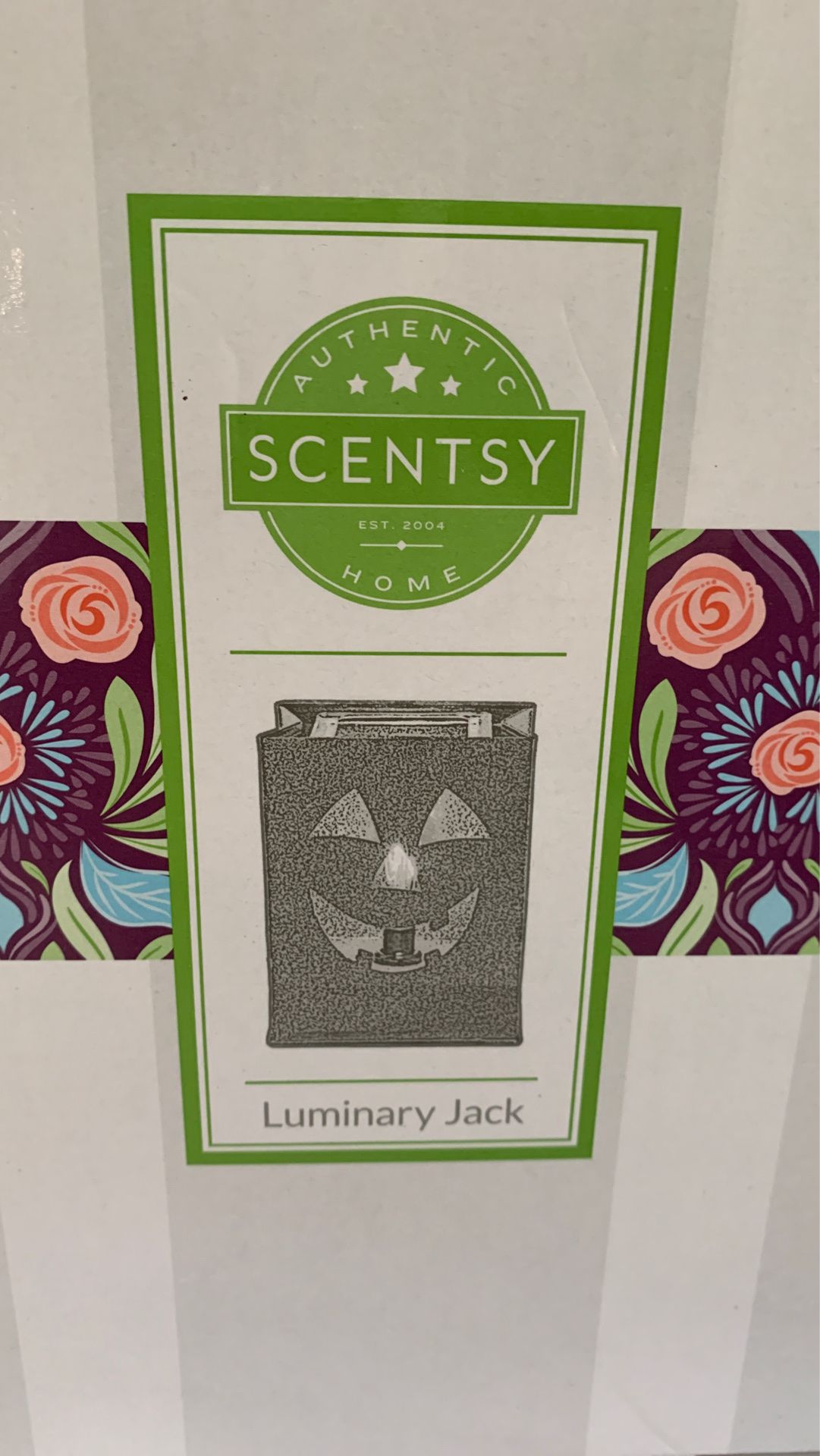Scentsy jack o lantern warmer