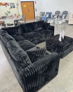 Corduroy couch new in box