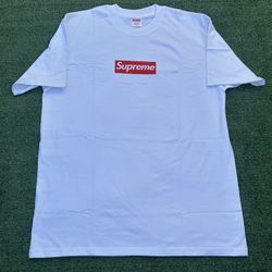 Supreme Red Box Logo White T-shirt