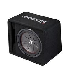 KICKER 43VCWR122 12" CompR Sub 2 Ohm Loaded Subwoofer Sub Box Enclosure