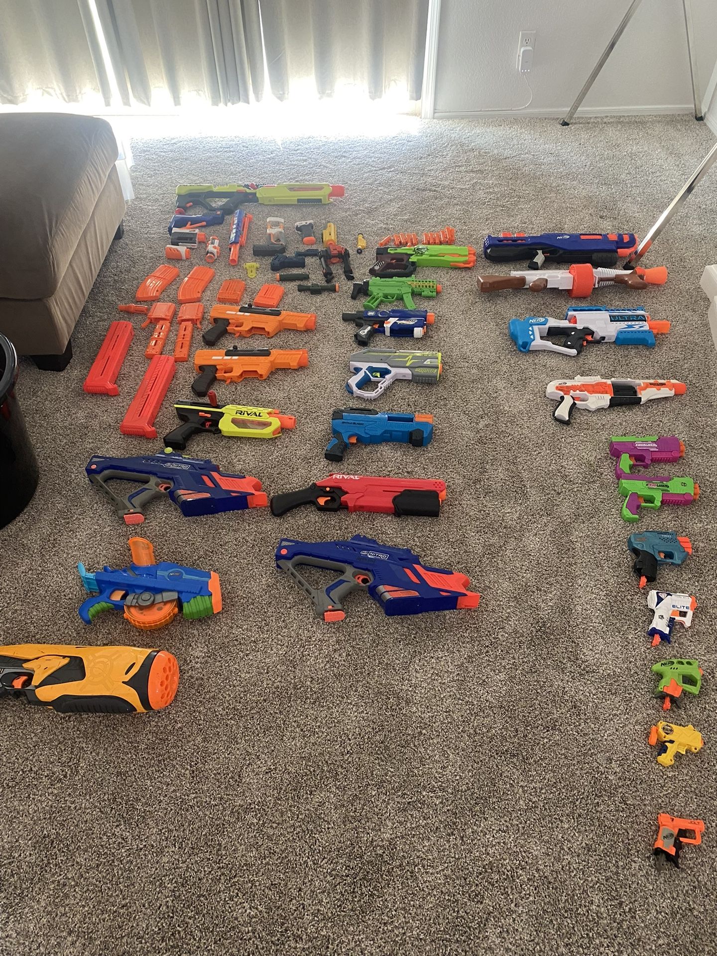 Nerf Gun Lot