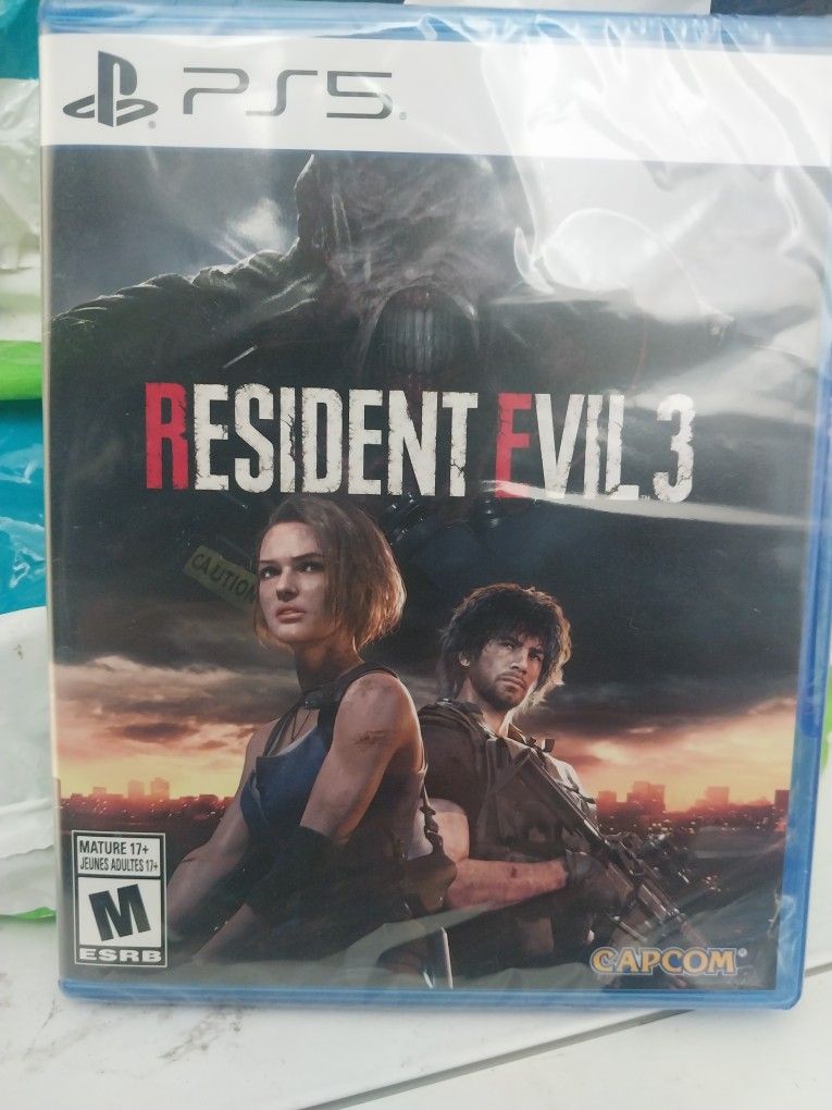 Resident Evil 3 Ps5 Brand New Sealed In Package 