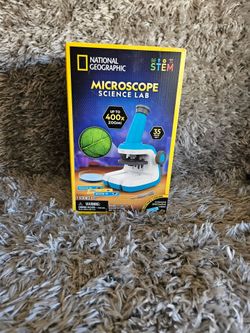 National Geographic Microscope Science Lab Set