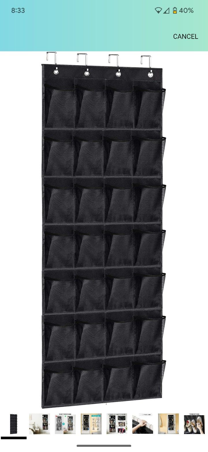 Over The Door Shoe Organizer
