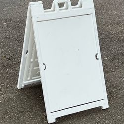 EX+ Plasticade Signicade A-Frame Sidewalk Sign – Weighted (Sand Filled) – Commercial Grade