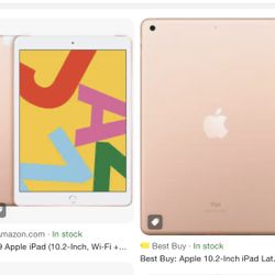 Brand New No Box iPad 7th Gen 128 Gb WiFi &cell