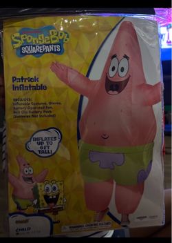 Patrick inflatable costume
