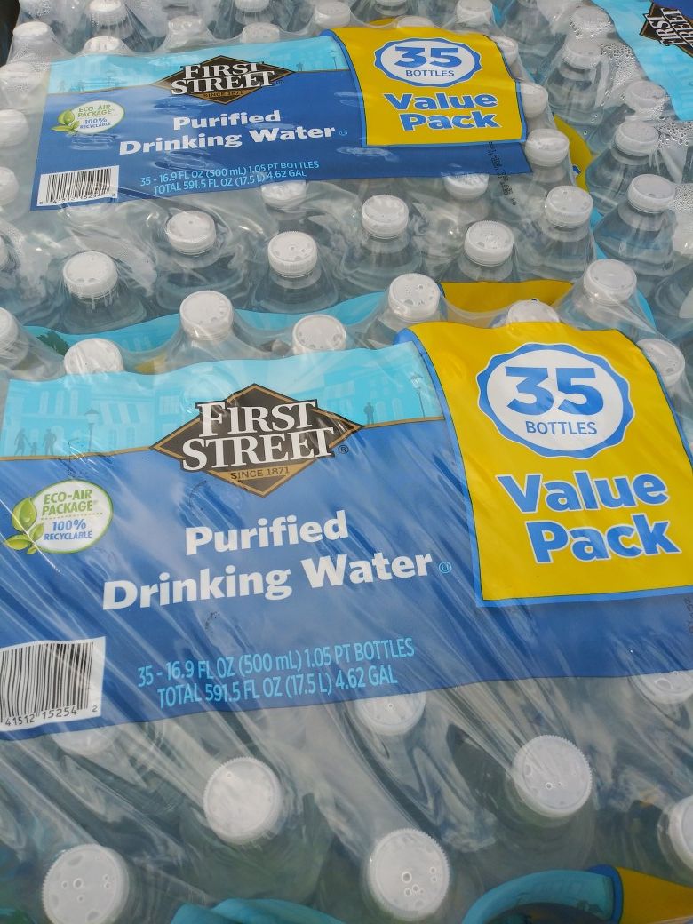 35 pack of waters