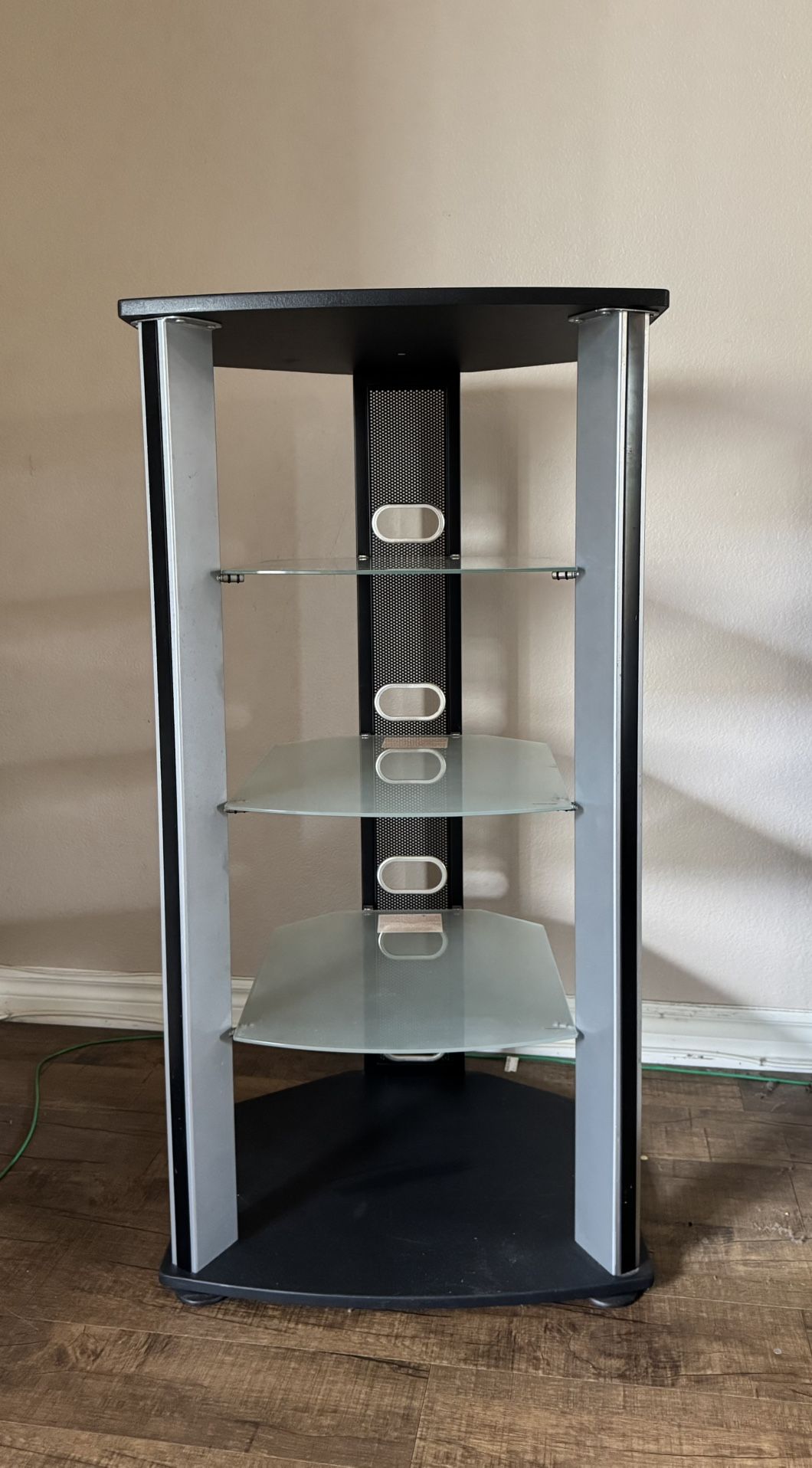 Entertainment Center Glass Shelves