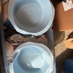 2 Buckets For Oil Change 