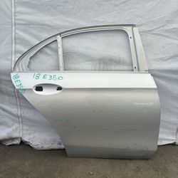 2018 Mercedes Benz E350 Right Rear Door Shell