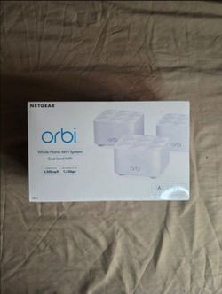 NETGEAR Orbi Whole Home WiFi System RBK13 4500 Sqft 1.2 Gbps