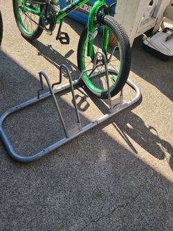 Parking bikes  $8