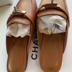 Leather Mules Her.mes Size36 $115Obo