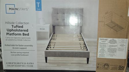 Twin Platform Bed Mainstays