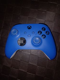 Blue and White Xbox Series S Controller