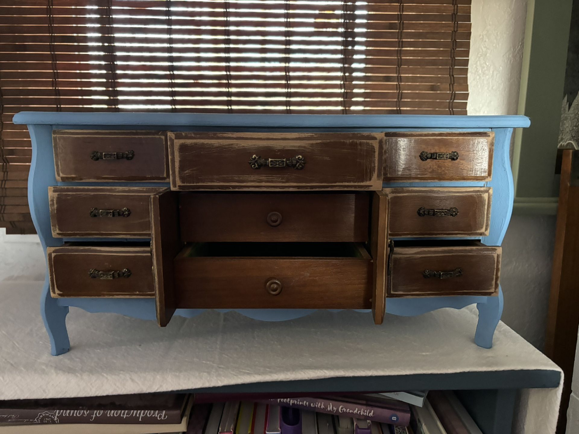 Refinished Jewelry Box.
