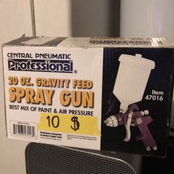 Central Pneumatic Spray Gun