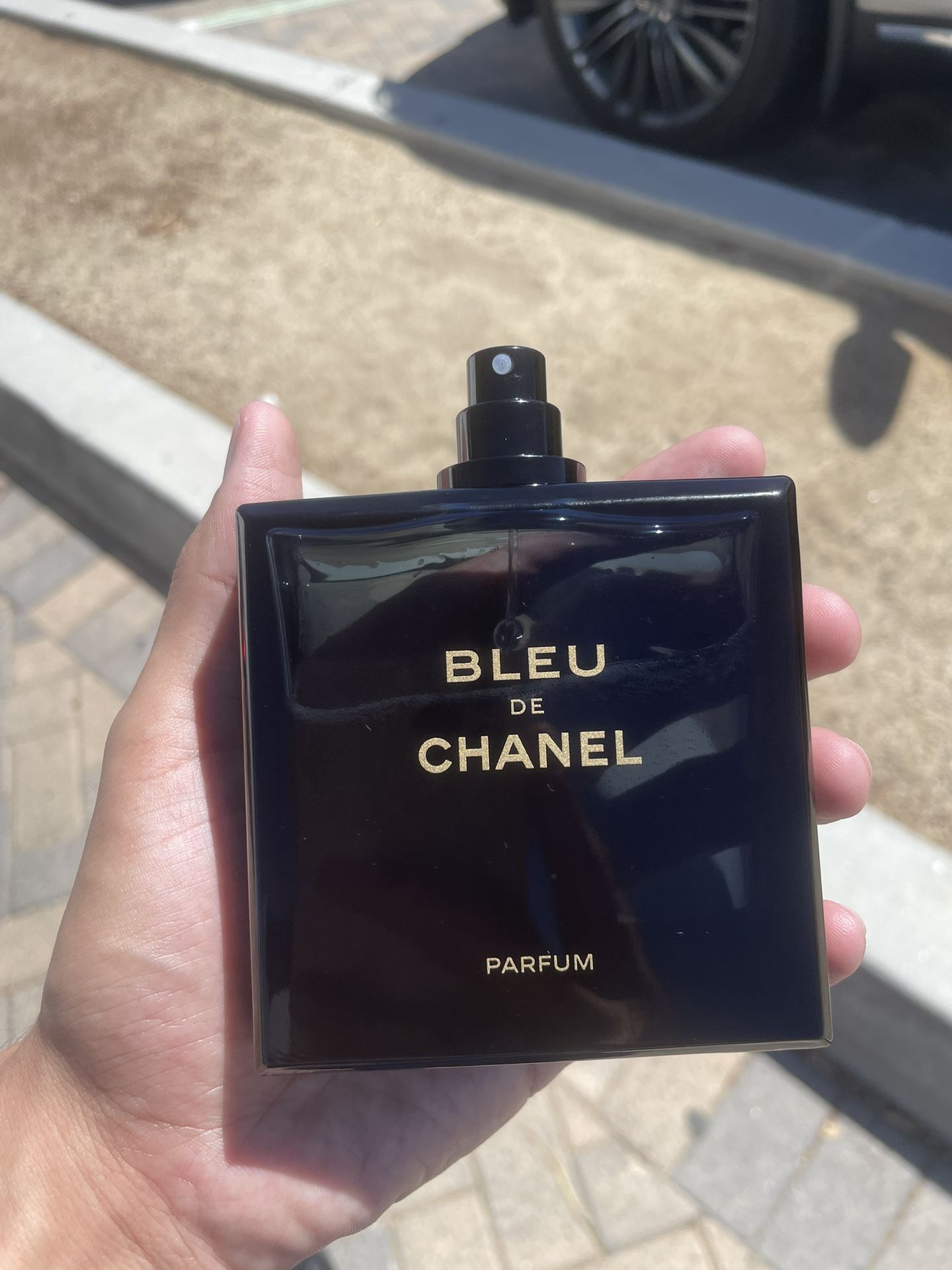 Bleu De Chanel Cologne Black And Gold Parfum EDP 3.4oz 100ml Men’s LIKE NEW