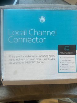 New - Directv / Winguard Local Channel Connector / Flat Antenna