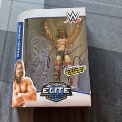WWE Daniel Bryan Autographed Action Figure From 2015