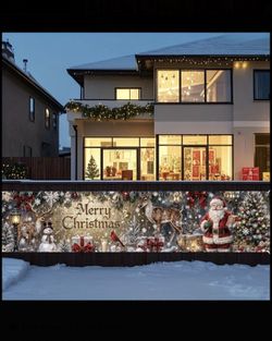 Christmas outdoor Banner