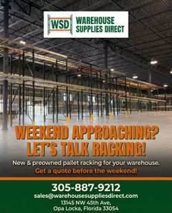 Choose the right storage solution: Heavy Duty or Medium Duty for your Flexible Warehouse Operation. Call us today 305-887-9212