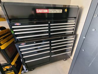 Craftsman Dual Tool Chest On Wheels