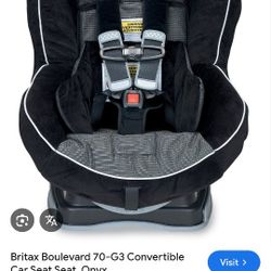 Britax Boulevard 70-G3 Convertible Car Seat Seat