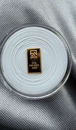 0.5gram Gold Pure .9999