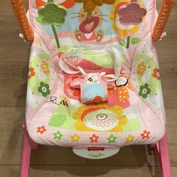 Infant Rocker And Toddler Seat With Free Toys