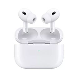 Apple AirPods Pros 2nd Generation Wireless Earbuds with Charging Case.