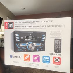 Brand New Car Dual 4x7 Bluetooth Radio 