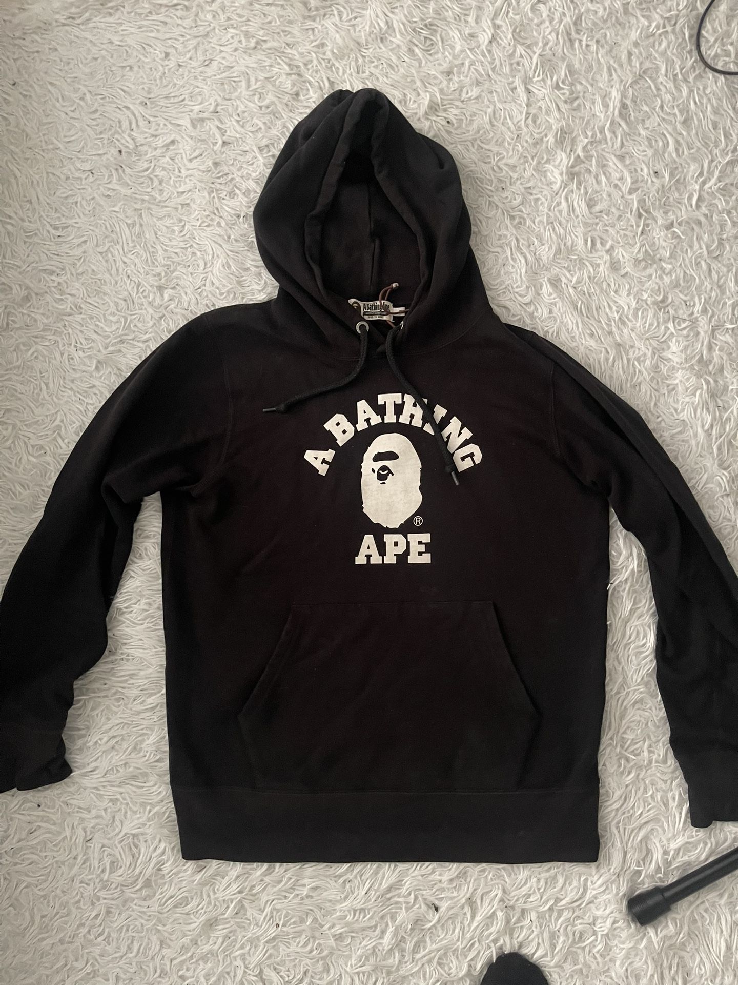 Classic black And white Bape Hoodie