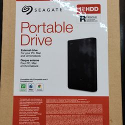 1 TB Seagate Portable Drive