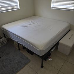 King Size Memory Foam Mattress And Frame