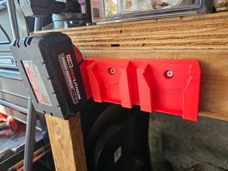 Milwaukee Battery Wall Mount Holder