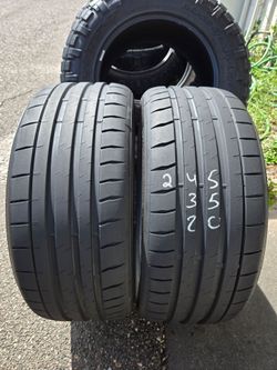 New 245/35/20 bridgestone potenza sport