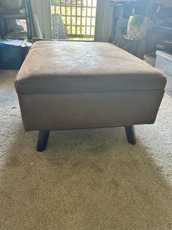 Ottoman with storage Ottoman with storage