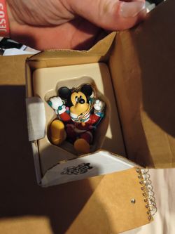 Mickey Mouse Christmas Ornament Figurine